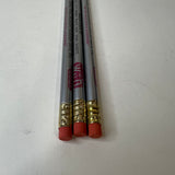 VINTAGE WALD INCORPORATED BICYCLE PARTS ADVERTISING PENCILS LOT OF 3 SILVER