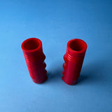 TRICYCLE GRIPS RED 2-5/8" LONG 5/8" I.D. FOR TRICYCLE SCOOTER OTHERS VINTAGE NOS