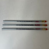 VINTAGE WALD INCORPORATED BICYCLE PARTS ADVERTISING PENCILS LOT OF 3 SILVER