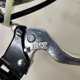 VINTAGE 1020A SILVER FRONT BRAKE SET FIT OLD SCHOOL BMX MONGOOSE REDLINE OTHERS