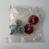 SUGINO BMX CRANK DUST CAPS RED FOR 80-87 OLD SCHOOL CT MAXY CROSS SUPER GT NOS