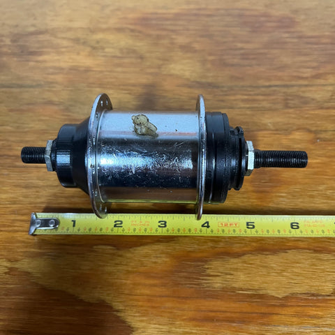 SHIMANO THREE SPEED HUB 333 USA 3 SPEED HUB 28H HOLES VINTAGE NOS SHIMANO THREE SPEED HUB 333 USA 3 SPEED HUB 28H HOLES VINTAGE NOS