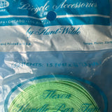 HUNTWILDE BICYCLE HANDLE BAR TAPE 15 FT FOR SCHWINN OPAQUE GREEN VINTAGE NOS A14