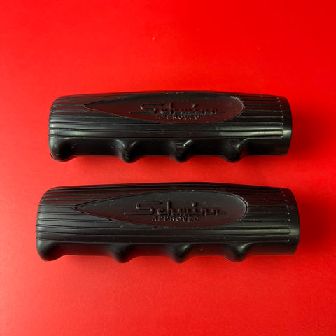 SCHWINN BICYCLE CHUBBY GRIPS GENUINE FIT MOST BIKES BLACK VINTAGE NOS – Bicycle Heaven