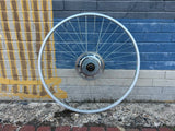 BICYCLE WHEELS SET 27 X 1-1/4 ALLOY FITS SCHWINN HUFFY ROAD BIKES & OTHERS NEW