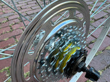 BICYCLE WHEELS SET 27 X 1-1/4 ALLOY FITS SCHWINN HUFFY ROAD BIKES & OTHERS NEW