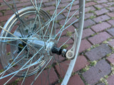 BICYCLE WHEELS SET 27 X 1-1/4 ALLOY FITS SCHWINN HUFFY ROAD BIKES & OTHERS NEW