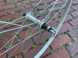BICYCLE WHEELS SET 27 X 1-1/4 ALLOY FITS SCHWINN HUFFY ROAD BIKES & OTHERS NEW