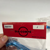 DIA-COMPE MX120 - TECH 2 BRAKE LEVER RIGHT SIDE BLUE 82 83 OLD SCHOOL BMX NOS