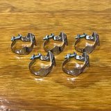 5 SHIMANO 333 MUSCLE BIKE TOURING BICYCLE 1" DOUBLE CABLE CLAMPS VINTAGE NOS
