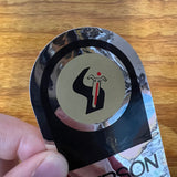 IVERSON BICYCLE HEAD BADGE STICKER VINTAGE NOS