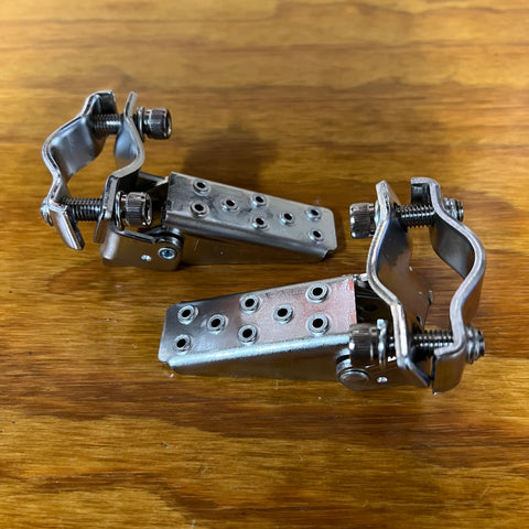 OLD SCHOOL BMX FREESTYLE CHROME FORK STANDERS PEGS FIT GT PRO PERFORME Bicycle Heaven