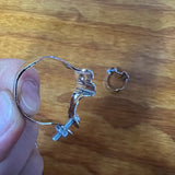 2 SHIMANO 333 MUSCLE BIKE TOURING BICYCLE 1" DOUBLE CABLE CLAMPS VINTAGE NOS