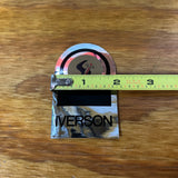 IVERSON BICYCLE HEAD BADGE STICKER VINTAGE NOS