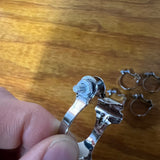 5 SHIMANO 333 MUSCLE BIKE TOURING BICYCLE 1" DOUBLE CABLE CLAMPS VINTAGE NOS