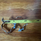 2 SHIMANO 333 MUSCLE BIKE TOURING BICYCLE 1" DOUBLE CABLE CLAMPS VINTAGE NOS