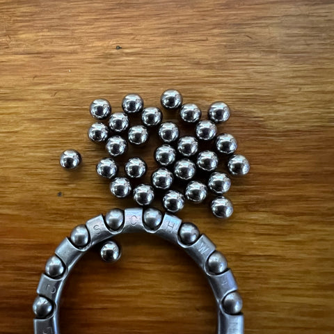 SCHWINN BICYCLE HEAD TUBE HEAD SET LOOSE BALL BEARINGS 3/16