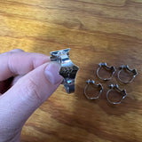 5 SHIMANO 333 MUSCLE BIKE TOURING BICYCLE 1" DOUBLE CABLE CLAMPS VINTAGE NOS