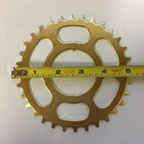 BICYCLE SPROCKET SUNTOUR GOLD 32 TEETH OLD SCHOOL NOS JAPAN