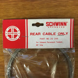 SCHWINN REAR BRAKE INNER CABLE ONLY FOR PARAMOUNT TANDEM 84" LONG NO. 20 - 249
