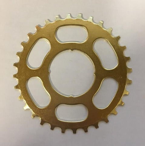 BICYCLE SPROCKET SUNTOUR GOLD 32 TEETH OLD SCHOOL NOS JAPAN