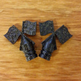 SCHWINN TIRE FLAG VALVE CAPS GLITTER BLACK FOR SCHWINN STINGRAY AND OTHERS