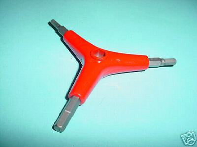BICYCLE TOOL Y HEX WRENCH FOR MOST BIKES SCHWINN OTHER