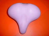 BICYCLE SEAT LARGE WIDE COMFORT SPRING SEAT HEAVY DUTY QUALITY PURPLE