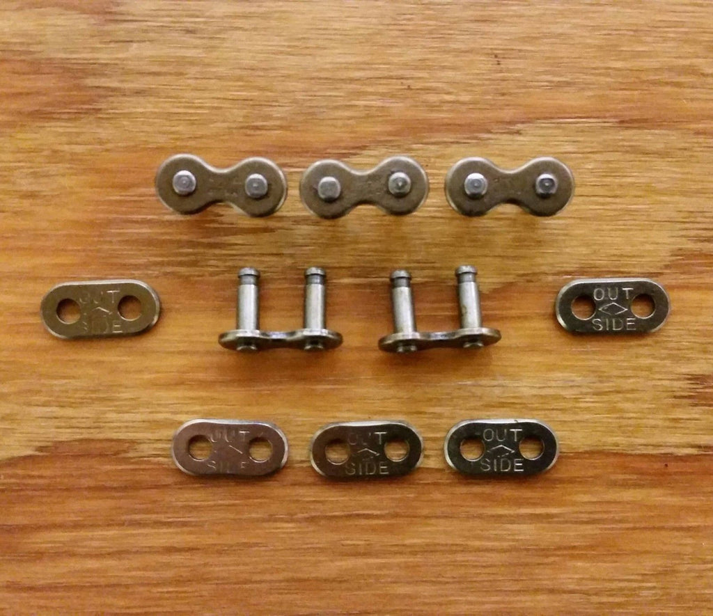DIAMOND SKIP TOOTH SNAP MASTER LINKS PRE WAR CHAIN NOS