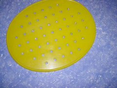 BMX BICYCLE NUMBER NAME PLATE YELLOW OLD SCHOOL NOS