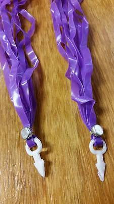 BICYCLE STREAMERS PURPLE FIT MANY BIKES SCHWINN SEARS HUFFY AND OTHERS