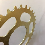 BICYCLE SPROCKET SUNTOUR GOLD 32 TEETH OLD SCHOOL NOS JAPAN