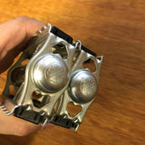 BICYCLE PEDALS RAT TRAP ROAD BIKES & ALL OTHERS NEW COMMON SIZE 1/2" THREAD