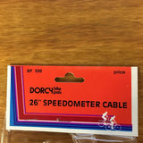 BICYCLE SPEEDOMETER CABLE 26" VINTAGE DORCY BIKE PALS NOS BP S86