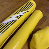 BMX RACING PADS YELLOW OLD SCHOOL NOS VINTAGE