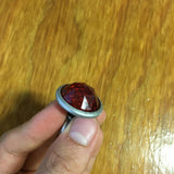 BICYCLE REFLECTOR GULCO NEVER USED RED DIAMOND JEWEL