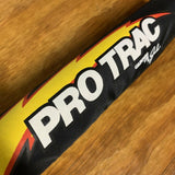 OLD SCHOOL CAL LITE JOHAR PRO TRAC BLACK TOP TUBE FRAME BMX BIKE PAD VINTAGE NOS