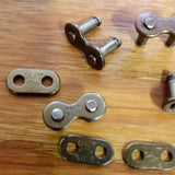 DIAMOND SKIP TOOTH SNAP MASTER LINKS PRE WAR CHAIN NOS