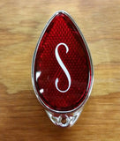 SCHWINN S FENDER REFLECTOR GENUINE CHROME FITS JAGUAR CORVETTE OTHERS MINT NEW
