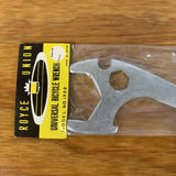 UNIVERSAL BICYCLE WRENCH ROYCE UNION MADE IN JAPAN VINTAGE NOS