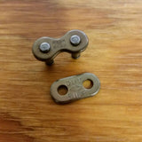DIAMOND SKIP TOOTH SNAP MASTER LINKS PRE WAR CHAIN NOS