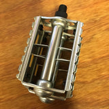 BICYCLE PEDALS RAT TRAP ROAD BIKES & ALL OTHERS NEW COMMON SIZE 1/2" THREAD