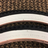 BICYCLE TIRES FITS SCHWINN STING-RAY FASTBACK 20 X 1-3/8 WHITE WALLS NOS