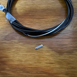 BMX OLD SCHOOL BLACK FRONT BRAKE CABLE FIT REDLINE RL20 HARO MASTER FST GT DYNO