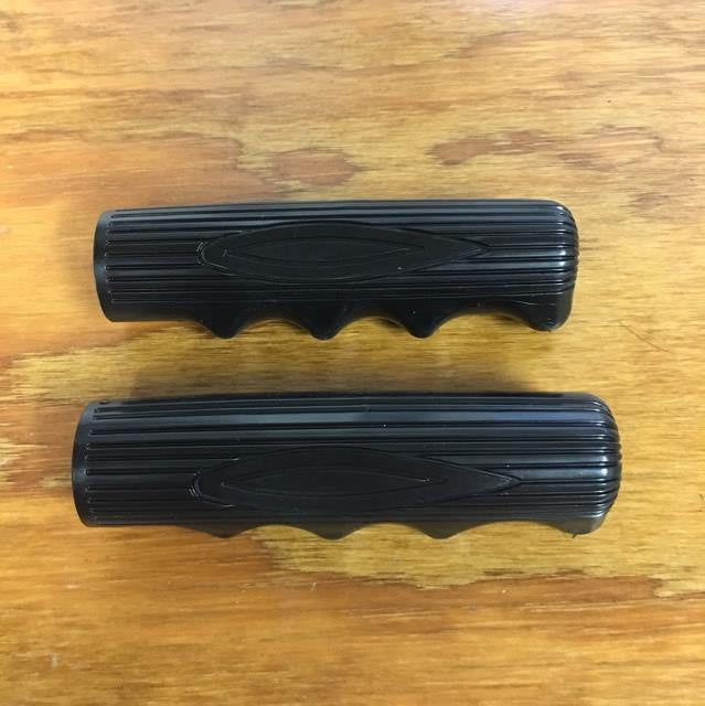 schwinn bicycle handle grips BAR FOR PREDATOR BMX OLD SCHOOL & OTHERS NOS clean and affordable single compound grip BICYCLE GRIPS FOR SCHWINN GREY