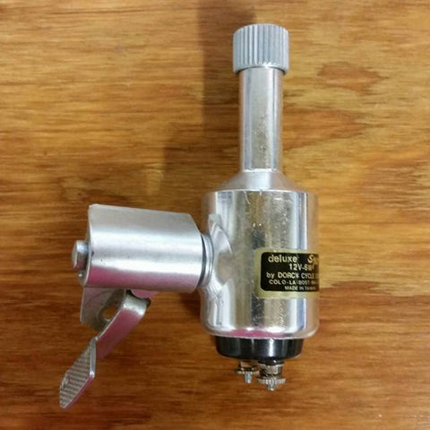 BICYCLE GENERATOR 12 V- 6W DORCY CYCLE CHROME QUALITY MADE NOS