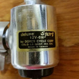 BICYCLE GENERATOR 12 V- 6W DORCY CYCLE CHROME QUALITY MADE NOS