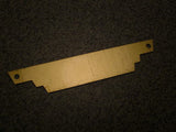 COLUMBIA BICYCLE REAR RACK BADGE NAME PLATE BRASS 1941 FIVE STAR BIKES OTHERS
