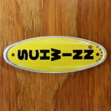 SCHWINN BICYCLE PLATE HEAD BADGE SCHWINN APPROVED KRATES STINGRAY YELLOW