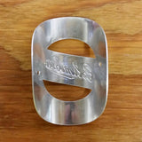 COLUMBIA BICYCLE HEAD BADGE NAME PLATE MINT ASTONISHING